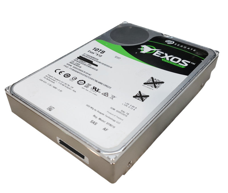 10TB SAS 3.5" Seagate Exos X10 Enterprise HDD Q+
