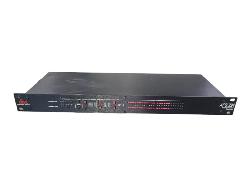 DBX AFS 224 DBX224V Dual-Channel Advanced Feedback Suppression Processor