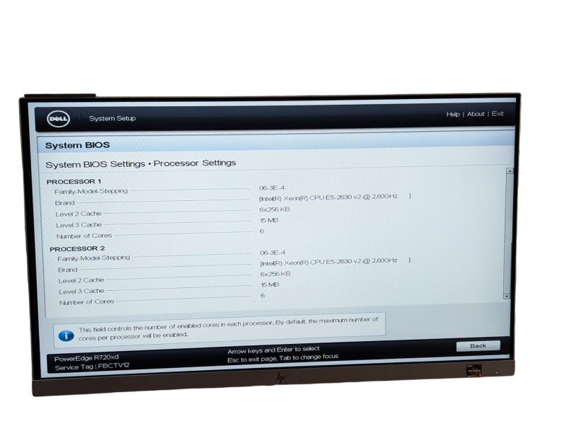 DELL PowerEdge R720xd 2x Intel Xeon 2630 v2 @ 2.60Ghz 96GB RAM H710P mini  -