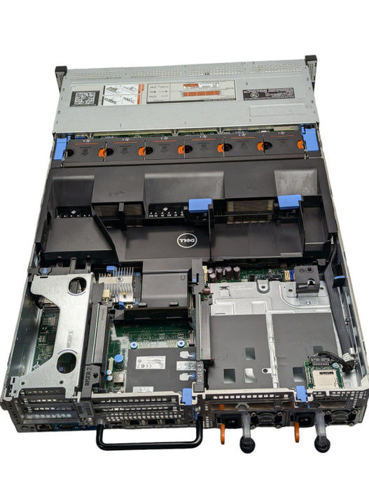 DELL PowerEdge R720xd 2x Intel Xeon 2630 v2 @ 2.60Ghz 96GB RAM H710P mini  -