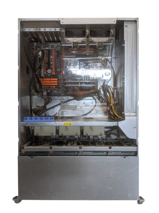 SuperMicro CSE-846 - Z97X-S0C, Core i7-4770S, 8GB DDR3, No HDD, LSI MegaRAID