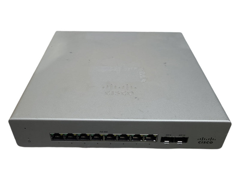 Cisco MS120-8FP, 10-Port Gigabit PoE Managed Ethernet Switch *UNCLAIMED