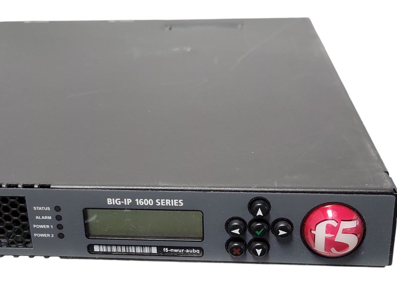 F5 Networks Big-IP 1600 LTM Load Balancing Appliance 2x PSU, SEE _