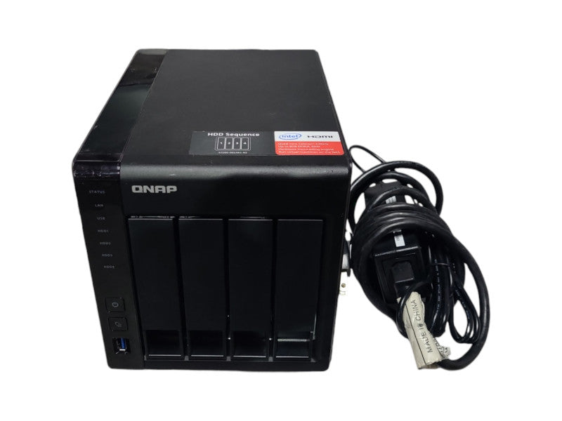 QNAP TS-451+ 4 Bay NAS, 16TB (4x 4TB 3.5" HDD) w/ PWR