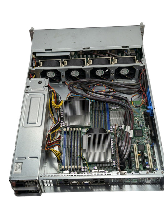 Supermicro 2U X8DTI-LN4F 2x Intel E5620 @ 2.40Ghz 64GB RAM ASR-71605 RAID  -
