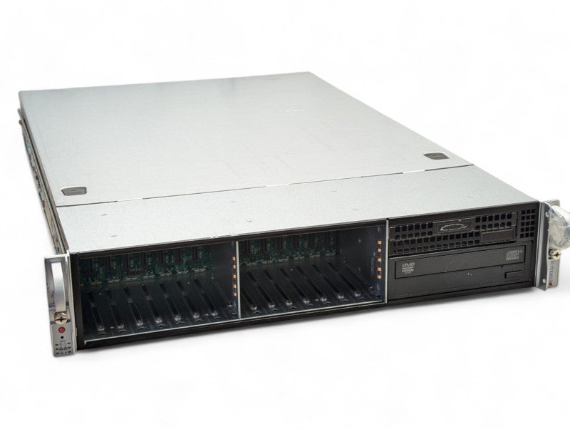 Supermicro 2U X8DTI-LN4F 2x Intel E5620 @ 2.40Ghz 96GB RAM ASR-71605 RAID -