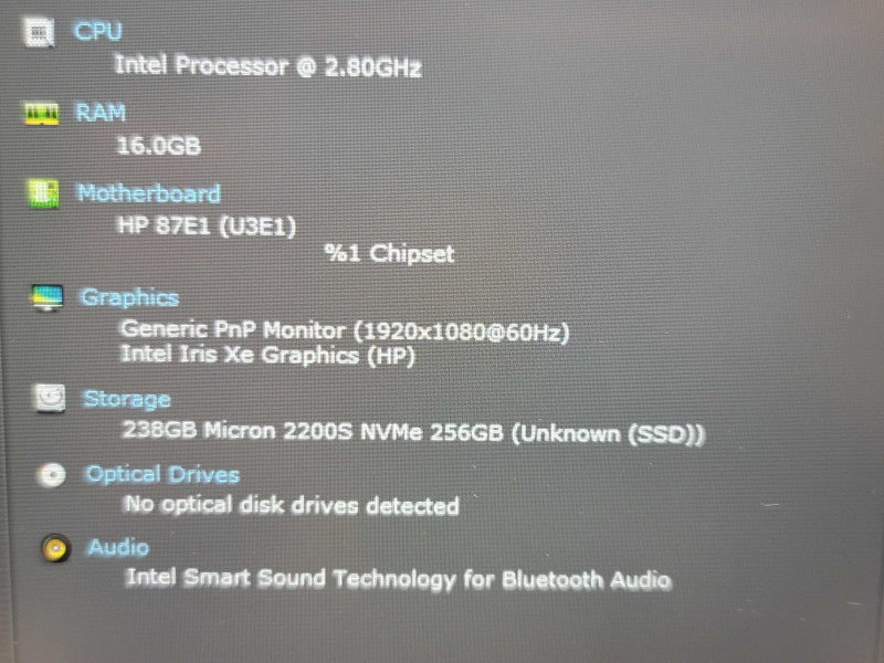 HP EliteBook 650 G9| i7-1165G7| 16GB DDR4| 256GB SSD  β Lap200