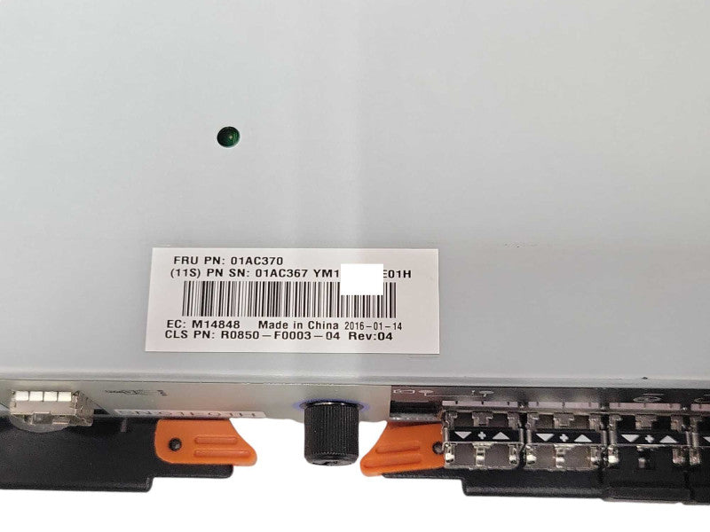 IBM Storwize V5000 Controller Module 12Gbps SAS 4-Port SFP+ 01AC370 Q_