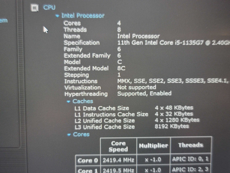 Lenovo ThinkPad T15 Gen 2| i5-1135G7| 16GB DDR4| 512GB SSD  β Lap200