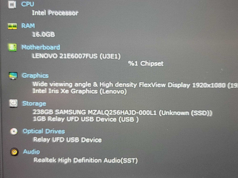 Lenovo ThinkPad E15 Gen 4| i5-1235U| 16GB DDR4| 256GB SSD READ  β Lap200