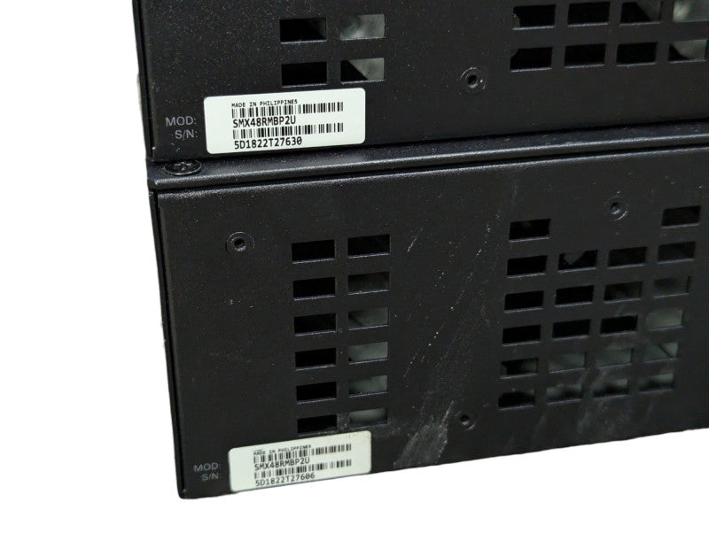 APC SMX1500RM2U UPS with 2 Extra SMX48RMBP2U battery packs  -