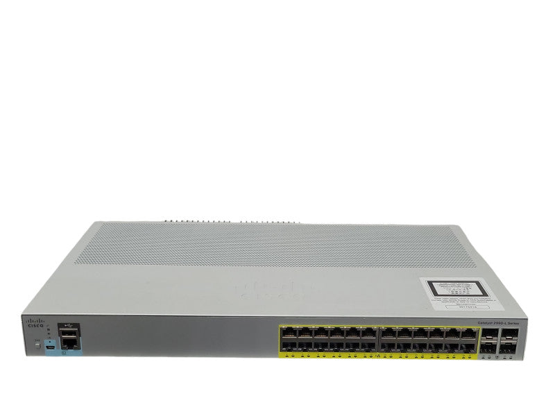 Cisco Catalyst WS-C2960L-24PS-LL 2960-L Gigabit PoE Network Switch _