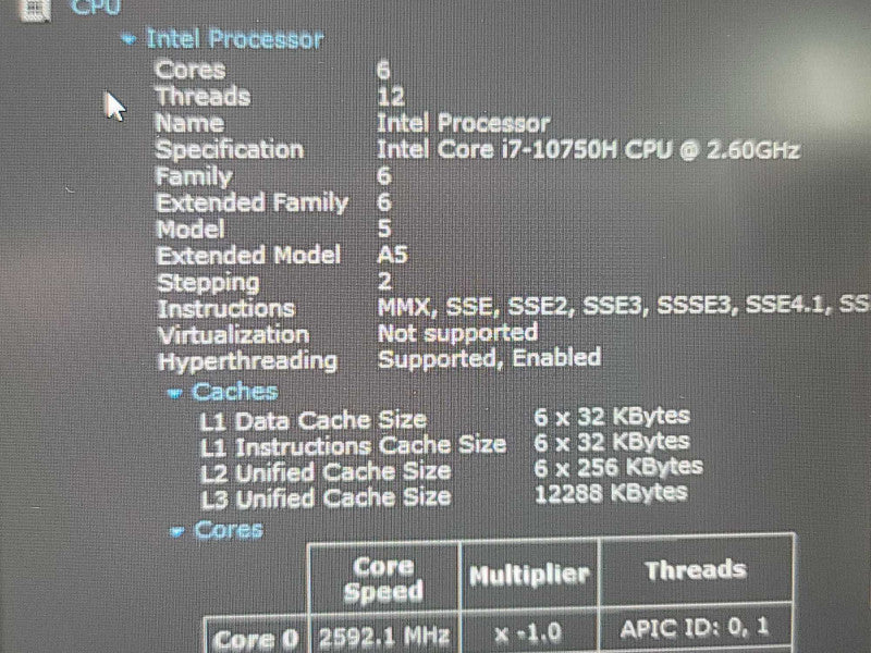 Lenovo ThinkPad P15| i7-10750H| 32 GB DDR4| Quadro T2000| 1TB NVMe  β Lap200