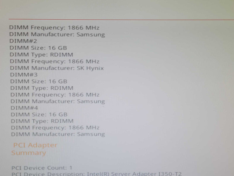 Lenovo ThinkServer TD350, 1x Xeon E5-2609v4 1.7GHz, 64GB DDR4, 2x PSU,  READ _