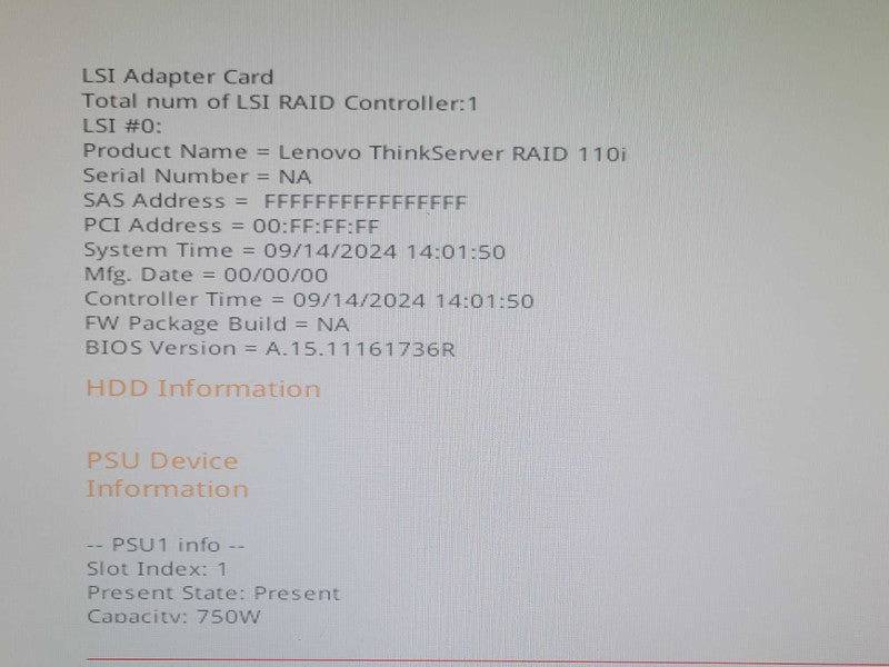 Lenovo ThinkServer TD350, 1x Xeon E5-2609v4 1.7GHz, 64GB DDR4, 2x PSU,  READ _