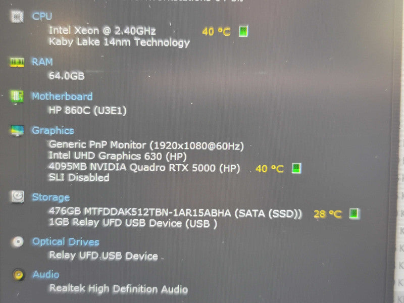 HP ZBook 17 G6| Xeon E-2286M | 64GB DDR4| Quadro RTX 5000| 512GB SSD  β Lap200