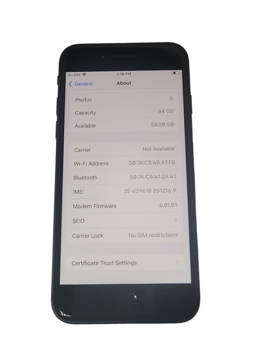 Apple iPhone 8 64GB UNLOCKED PHONE Q_