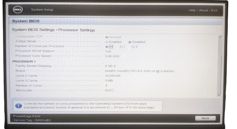 DELL PowerEdge R330 1U | Xeon E3-1220 v5 | 16GB DDR4 | No HDD | H330 RAID