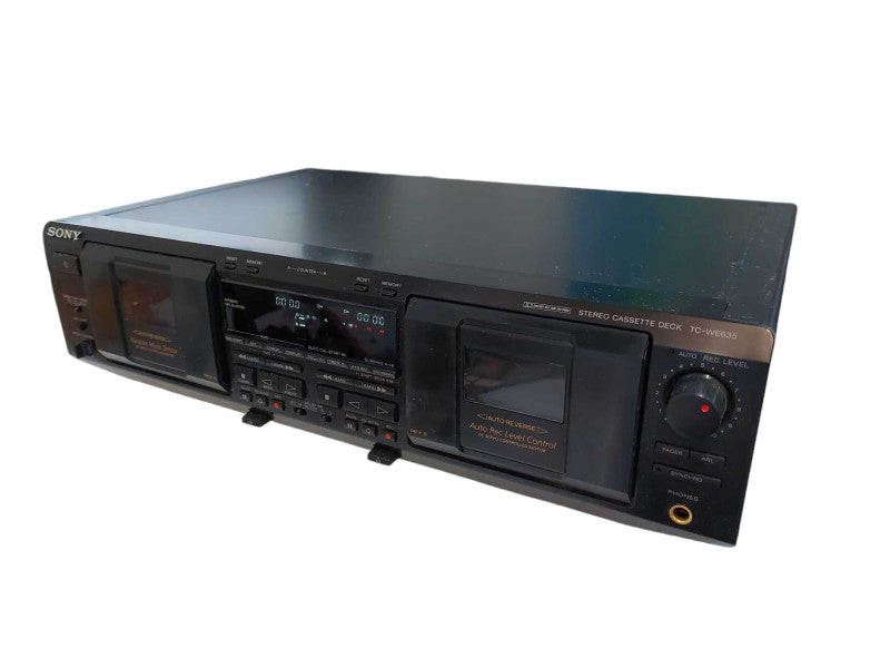Sony Stereo Cassette Deck Model: TC-WE635 =