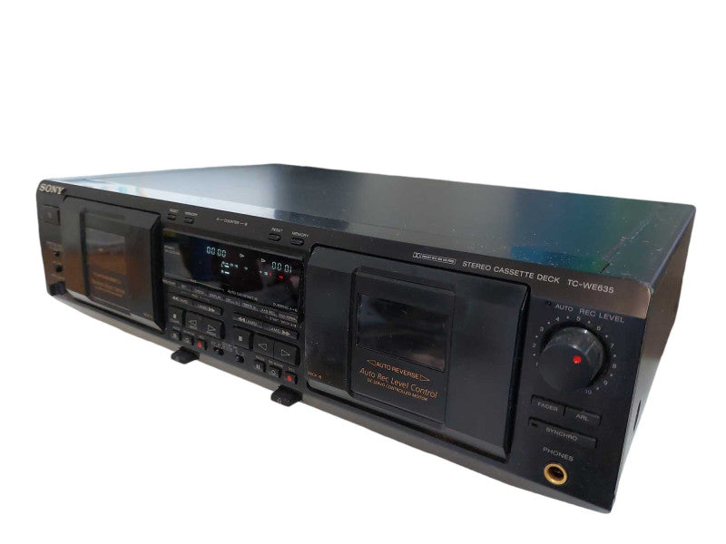 Sony Stereo Cassette Deck Model: TC-WE635 =