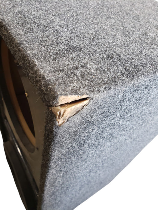 Bass Slammer Speaker Box 15" x 30" W/Alpine Speaker (10"-11") | READ please