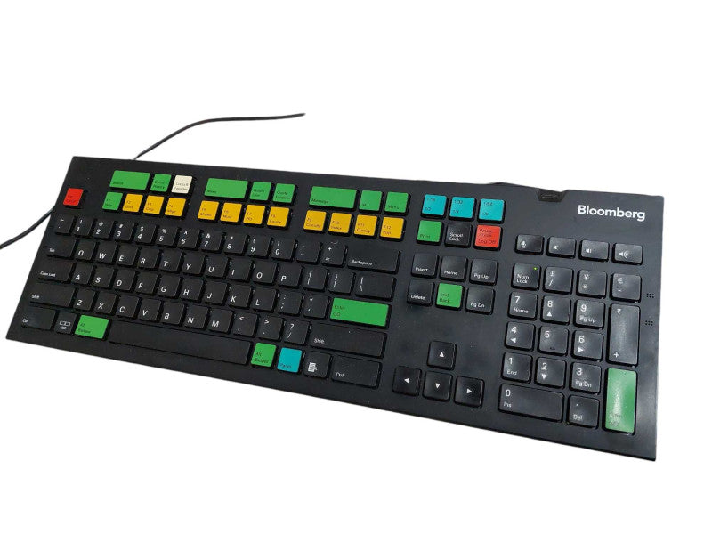 Bloomberg Keyboard For Trading & Stock Market Keyboard Wired USB Model:STB100 =