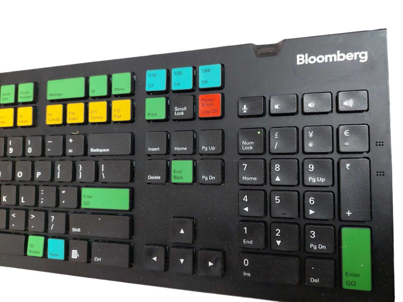 Bloomberg Keyboard For Trading & Stock Market Keyboard Wired USB Model:STB100 =