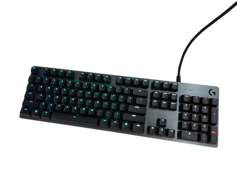 Logitech G512 Carbon GX Blue Gaming Mechanical Keyboard RGB Lighting  =