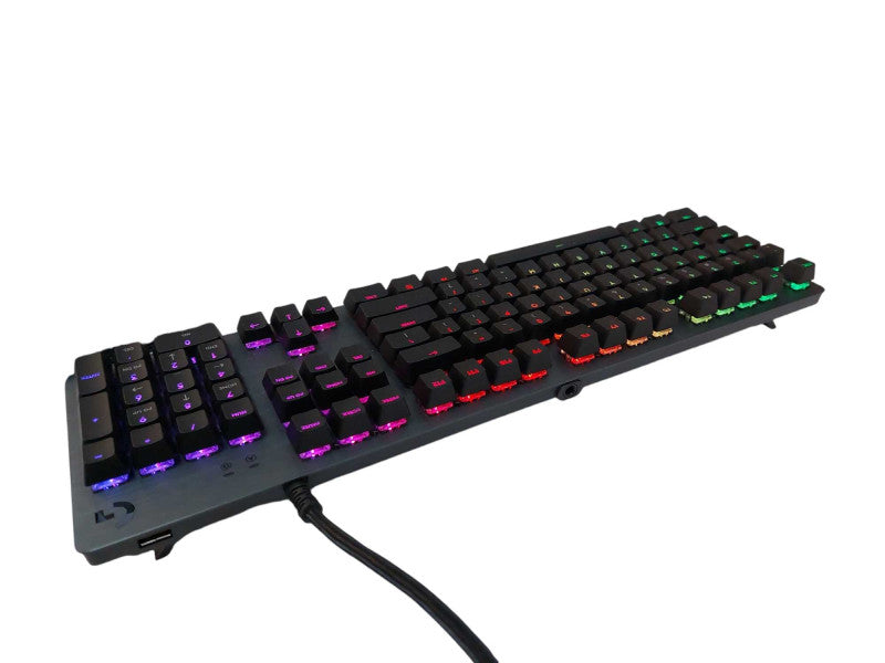 Logitech G512 Carbon GX Blue Gaming Mechanical Keyboard RGB Lighting  =
