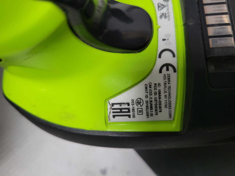 Zebra DS3678 Handheld Barcode Scanner W/ Cradle Q_