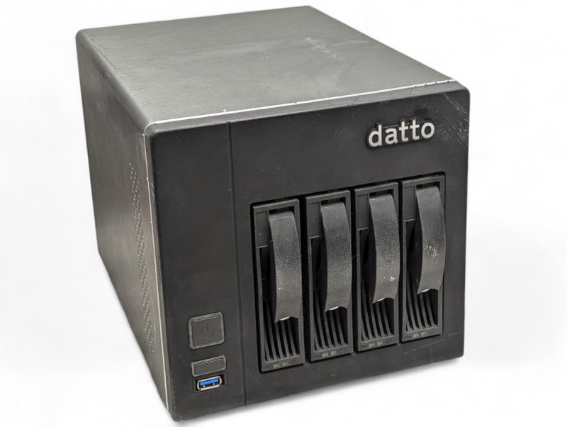 DATTO SB1000 4 bay NAS with 4 4TB SAS HDDs installed  -