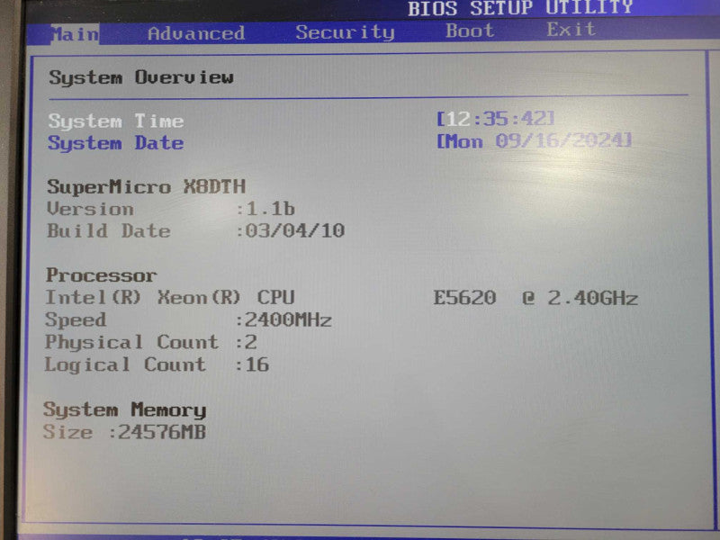 Supermicro CSE-847 4U | 2x E5620 @ 2.40GHz | 24GB Ram X8DTLH Motherboard 3.5" !