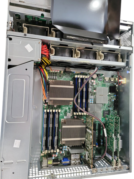Supermicro CSE-847 4U | 2x E5620 @ 2.40GHz | 24GB Ram X8DTLH Motherboard 3.5" !