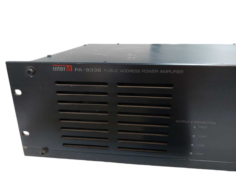 InterM PA-9336 Public Address Amplifier output 360W Made in Korea =