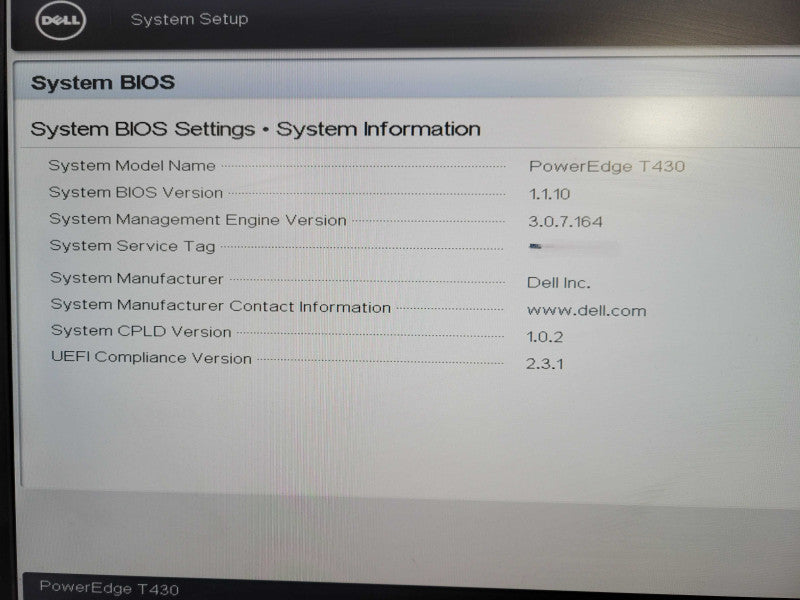 Dell T430 Tower Server | Xeon E5-2609 v3 @ 1.90GHz 6C, 8GB DDR4, PERC S130 !