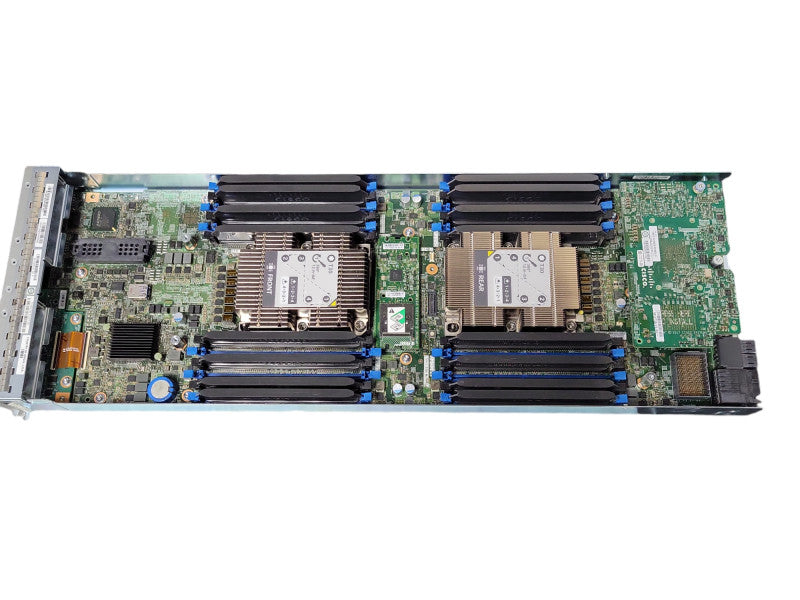Cisco UCS B200 M5 Barebones Blade Server w/ 2x Heatsinks No CPU No RAM Q_