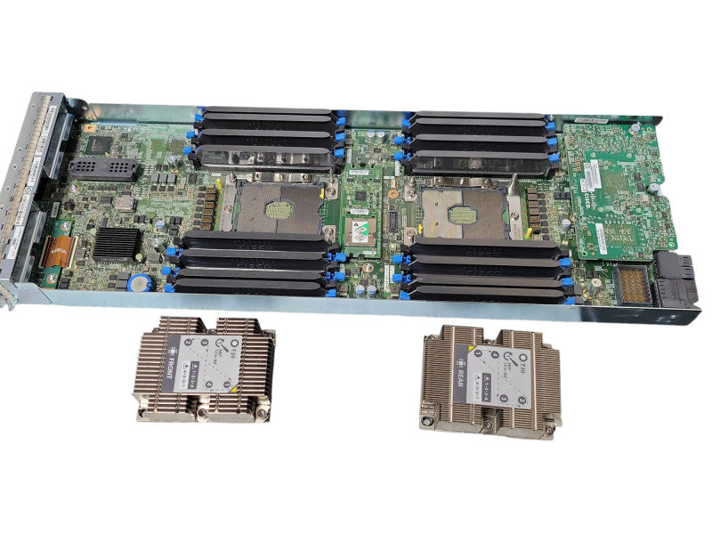 Cisco UCS B200 M5 Barebones Blade Server w/ 2x Heatsinks No CPU No RAM Q_