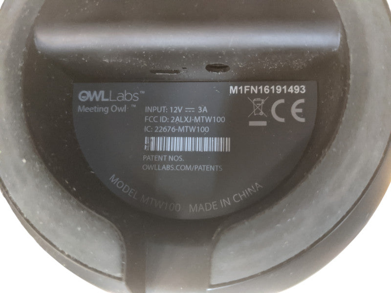 Owl Labs MTW100 | 360 Degree Video Conference Cam Speaker