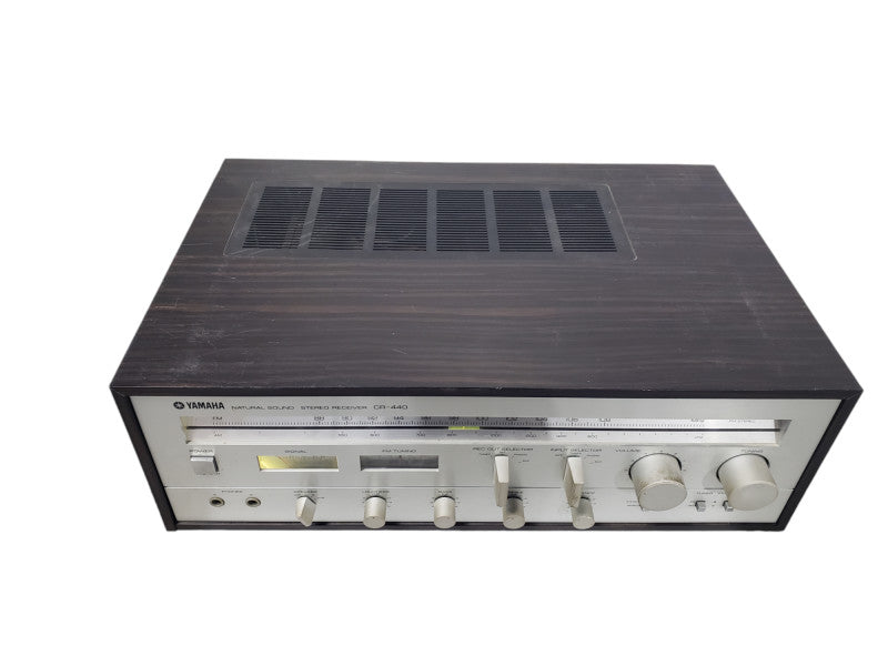 YAMAHA CR-440 NATURAL SOUND STEREO RECEIVER| Read Please