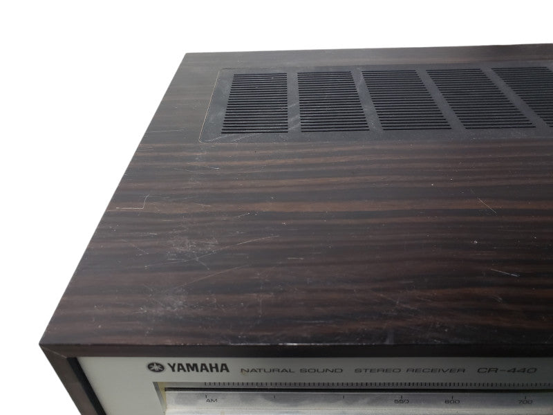 YAMAHA CR-440 NATURAL SOUND STEREO RECEIVER| Read Please