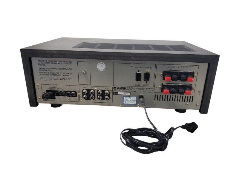 YAMAHA CR-440 NATURAL SOUND STEREO RECEIVER| Read Please