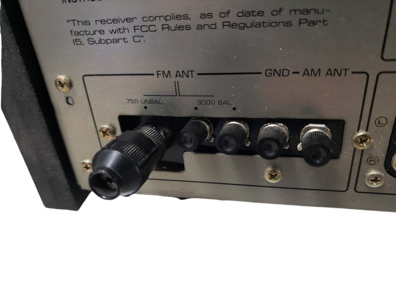 YAMAHA CR-440 NATURAL SOUND STEREO RECEIVER| Read Please