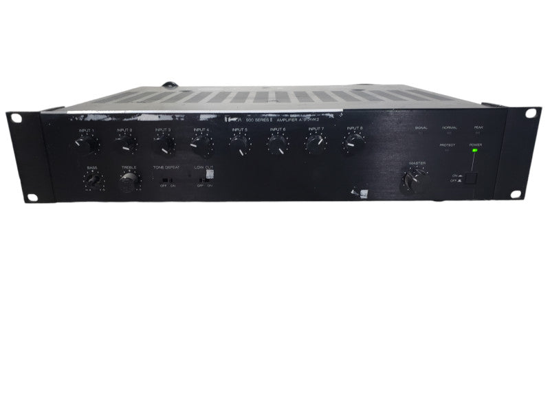 Toa 900 Series II A-912MK2 8-Channel Mixer/Amp 120W | W/ Bose 102 E.Q Module