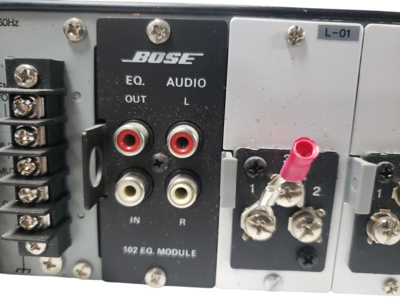 Toa 900 Series II A-912MK2 8-Channel Mixer/Amp 120W | W/ Bose 102 E.Q Module
