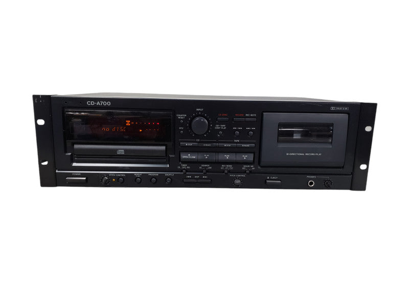 Tascam Rackmount CD-A700 CD Cassette Player PARTS/REPAIR