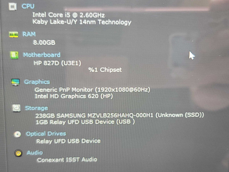 HP EliteBook x360 1030 G2| i5-7300U| 8GB RAM| 256GB SSD  β BudLap