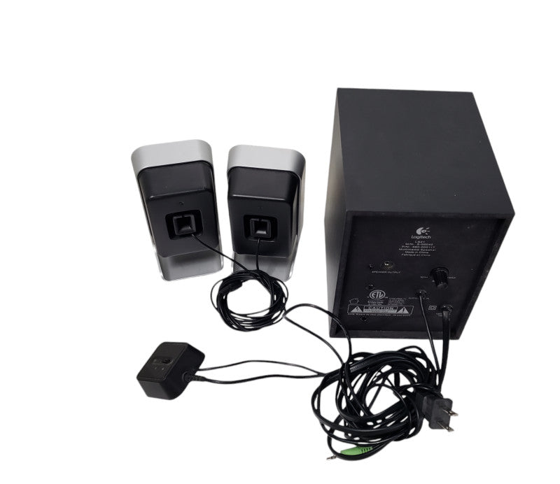 Logitech Multimedia Computer Speakers LS21 with Subwoofer and Hand Controller