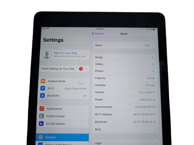 Apple iPad Air 2 - 32GB - Gray (