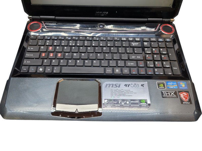 MSI GT683| i7-2630M| 16GB DDR3| GTX560M | 500GB SATA SSD NO WIFI β BudLap