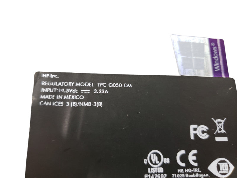 HP EliteDesk 800 G4 | i7-8700T @ 3.10GHz|8GB RAM | 500GB SSD